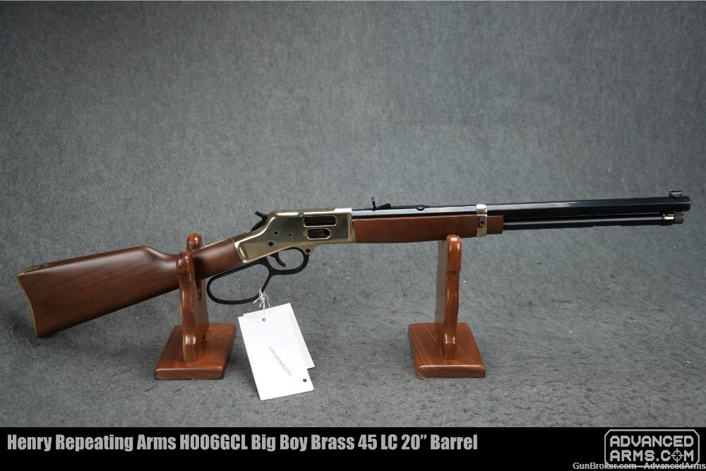 Henry Repeating Arms H006GCL Big Boy Brass 45 LC 20” Barrel-img-0