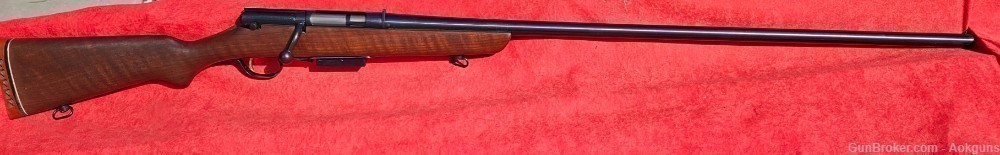 MARLIN MODEL 55-12GA, BOLT ACTION, 36" BBL, WOOD STOCK, EXC COND.-img-0