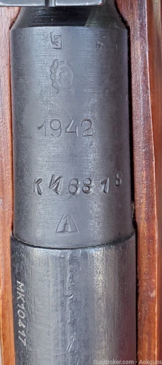 MOSIN NAGANT M91/30 7.62X54R BAYONET, 30"BBL, EXCELLENT COND.-img-10