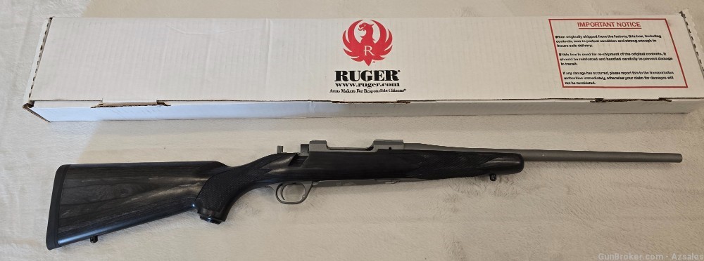 Ruger M77 Hawkeye Compact Laminate 7mm-08 Rem 16.5" barrel New 17111-img-1