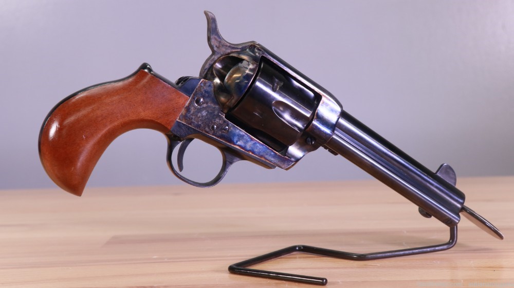  Taylor's & Co 1873 SA Flattop Birdshead 4.75" .45LC SA Revolver 4.75"-img-5