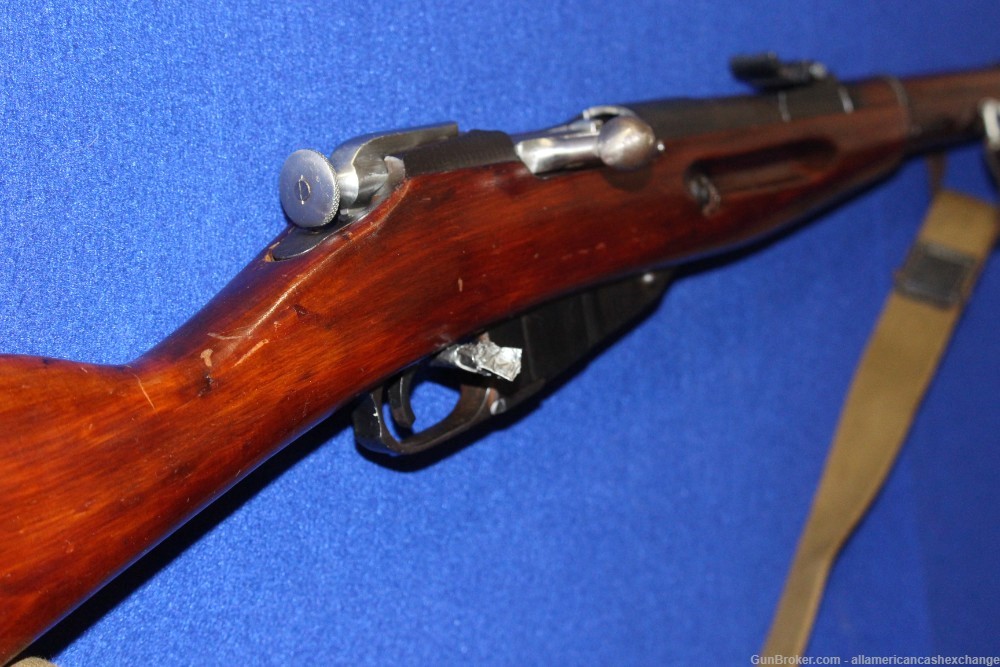 1943 Izhevsk Arsenal Model M38 Rifle 7.62sx54R-img-0