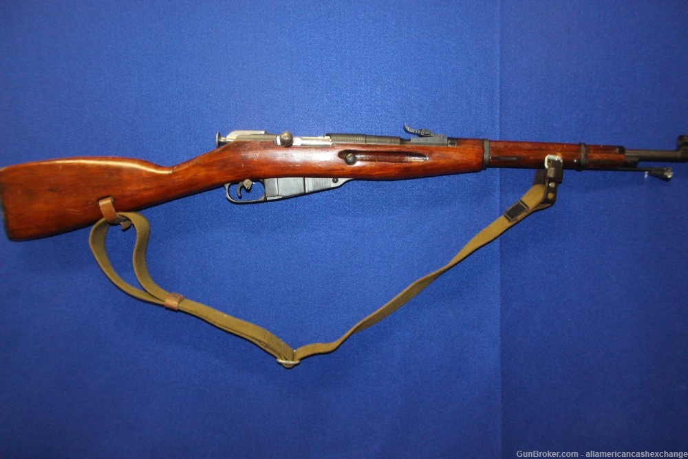 1943 Izhevsk Arsenal Model M38 Rifle 7.62sx54R-img-1