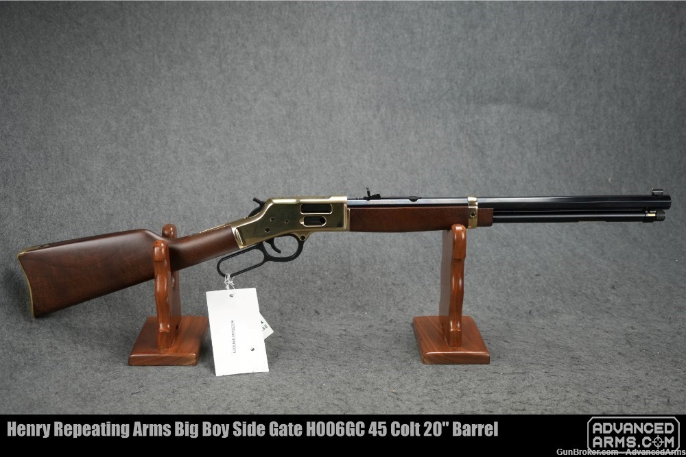 Henry Repeating Arms Big Boy Side Gate H006GC 45 Colt 20" Barrel-img-0