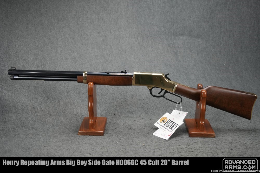 Henry Repeating Arms Big Boy Side Gate H006GC 45 Colt 20" Barrel-img-1