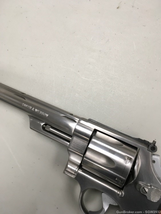 S&W 629-2 44 magnum revolver 8 3/8 barrel factory scope mount RARE!-img-10