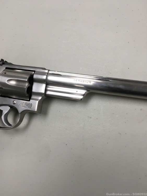 S&W 629-2 44 magnum revolver 8 3/8 barrel factory scope mount RARE!-img-13