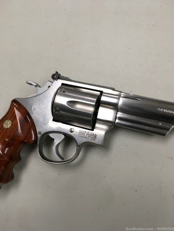 S&W 629-2 44 magnum revolver 8 3/8 barrel factory scope mount RARE!-img-14
