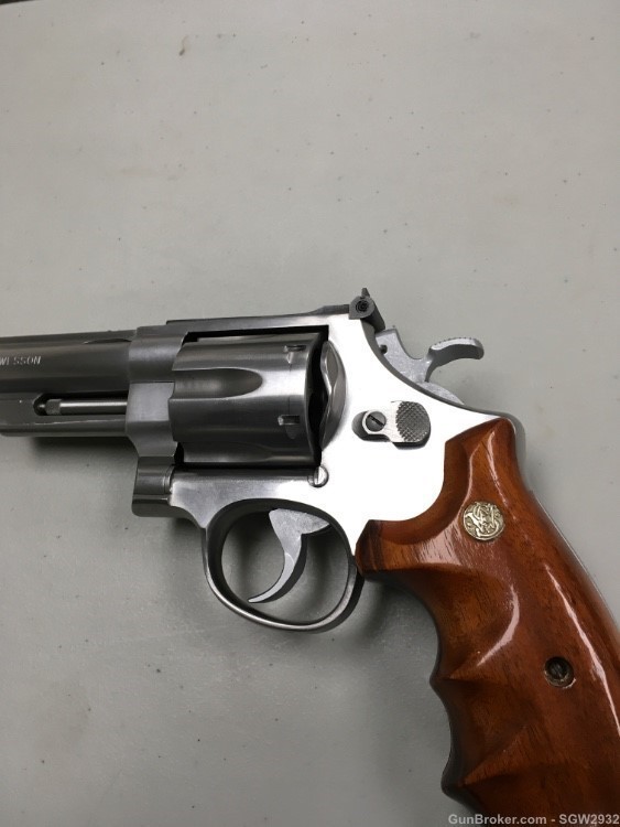 S&W 629-2 44 magnum revolver 8 3/8 barrel factory scope mount RARE!-img-3