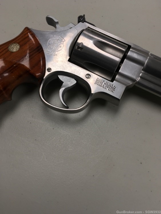 S&W 629-2 44 magnum revolver 8 3/8 barrel factory scope mount RARE!-img-18