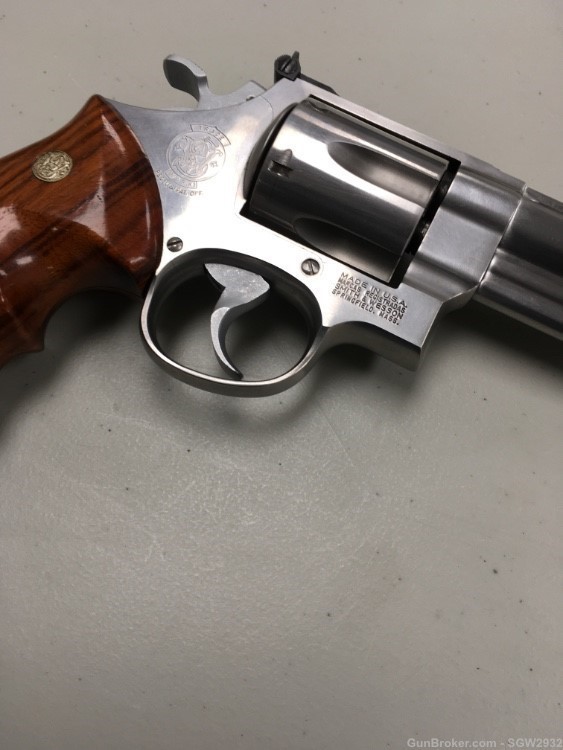 S&W 629-2 44 magnum revolver 8 3/8 barrel factory scope mount RARE!-img-17