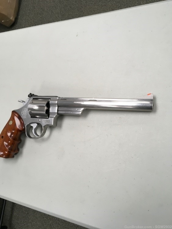 S&W 629-2 44 magnum revolver 8 3/8 barrel factory scope mount RARE!-img-1