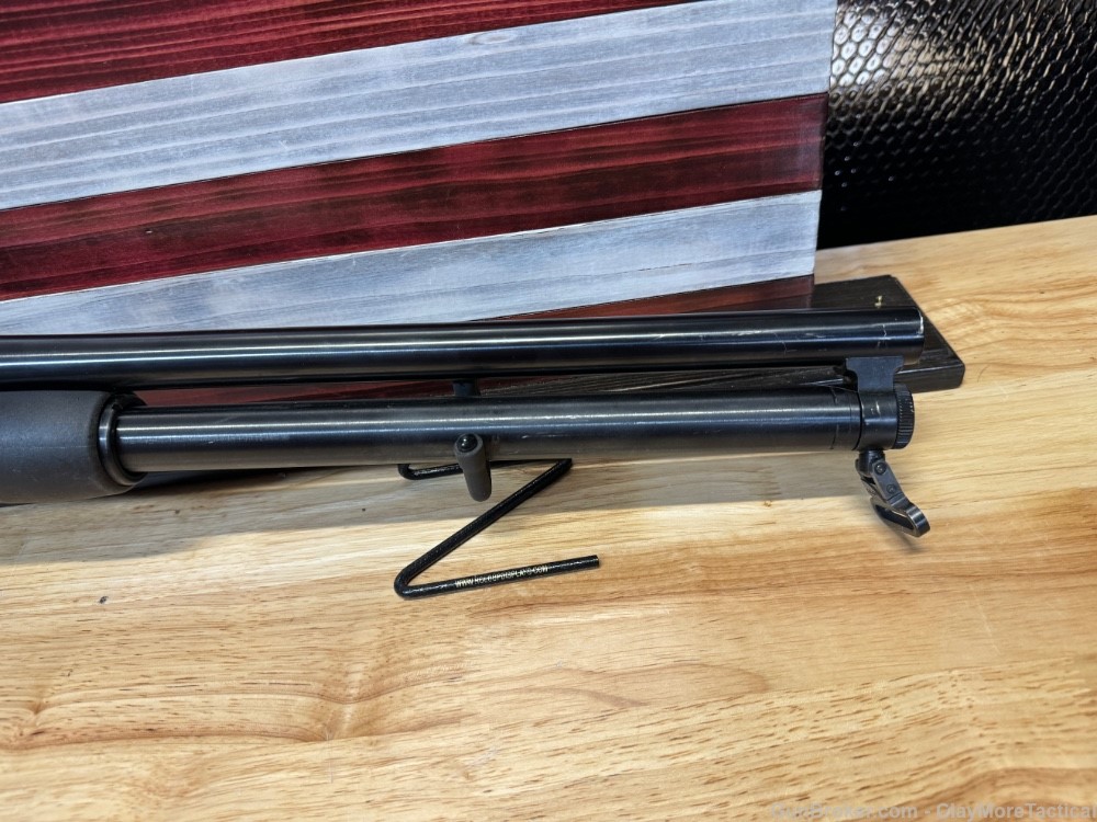 Mossberg 500A- 12 gauge 20" with extended tube-Used-img-3