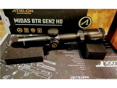 Athlon Optics Midas BTR Gen II HD 1-6x24mm ATSR4 Rifle Scope, 30mm, IR