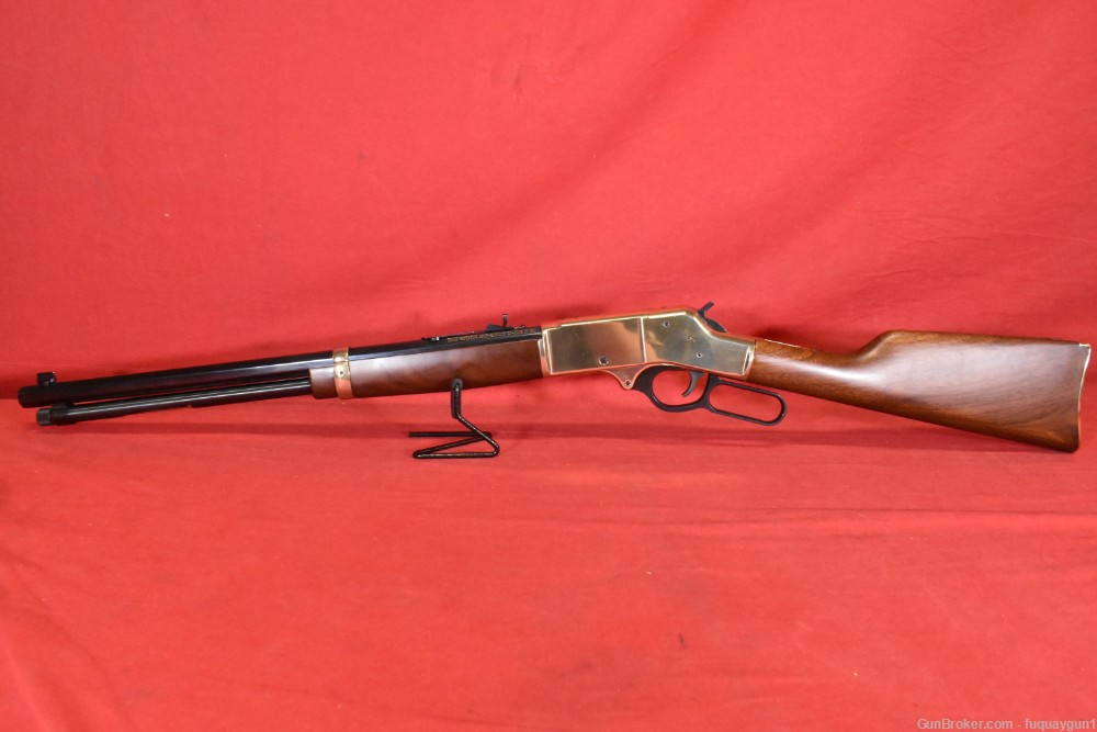 Henry Brass Lever Action 30-30 20" Octagon 5RD H009B Lever-Action-img-2
