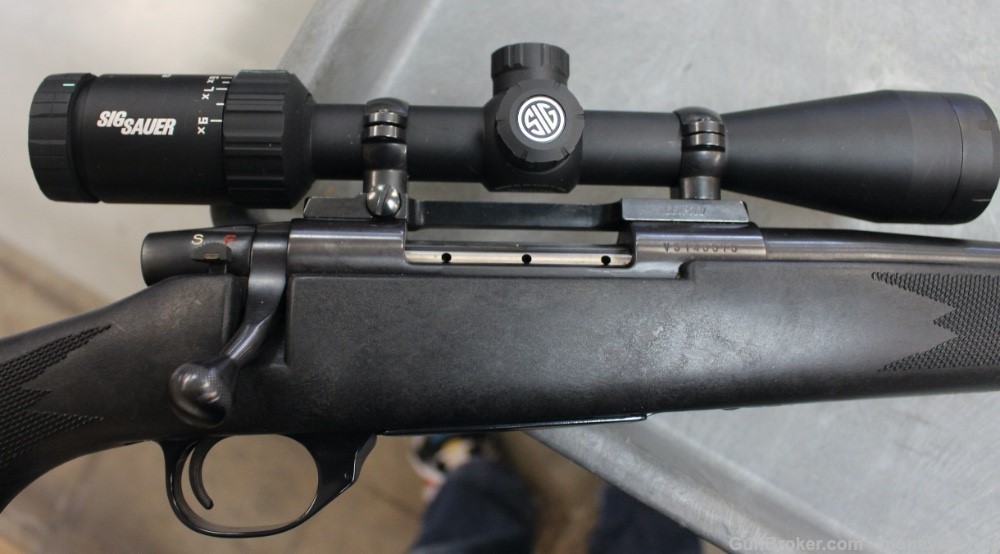 WEATHERBY VANGUARD .22-250 REM BOLT ACTION W/SIG Sauer WHISKEY3 3-9x40-img-3