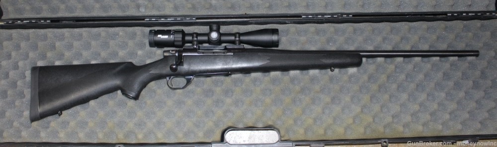 WEATHERBY VANGUARD .22-250 REM BOLT ACTION W/SIG Sauer WHISKEY3 3-9x40-img-0