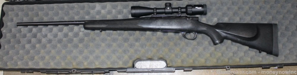WEATHERBY VANGUARD .22-250 REM BOLT ACTION W/SIG Sauer WHISKEY3 3-9x40-img-1