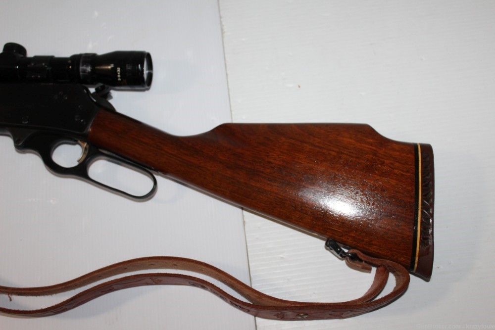 Vtg Marlin 444 Lever Rifle 24" Micro Groove JM Marked 1966 w/ Scope NICE-img-19