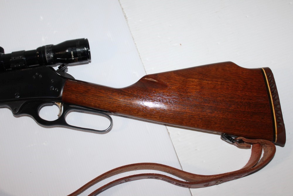 Vtg Marlin 444 Lever Rifle 24" Micro Groove JM Marked 1966 w/ Scope NICE-img-20
