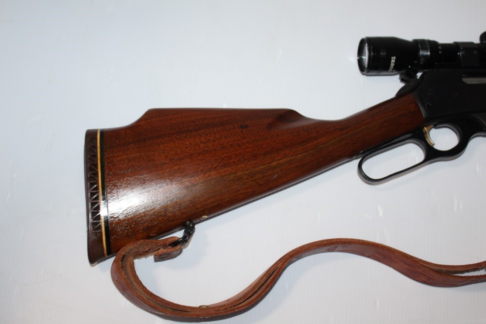 Vtg Marlin 444 Lever Rifle 24" Micro Groove JM Marked 1966 w/ Scope NICE-img-13