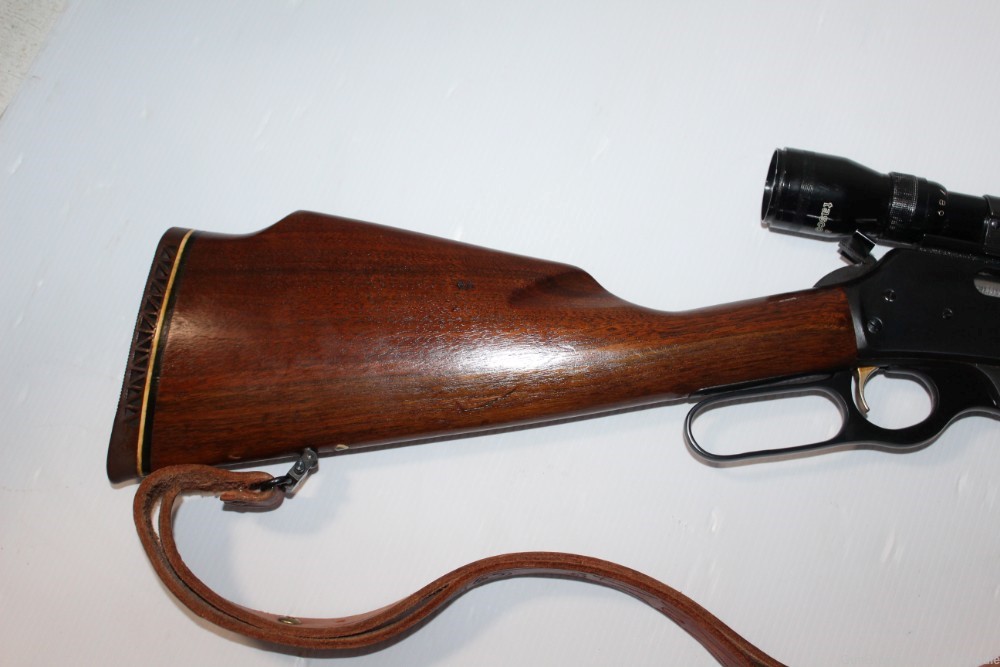 Vtg Marlin 444 Lever Rifle 24" Micro Groove JM Marked 1966 w/ Scope NICE-img-14