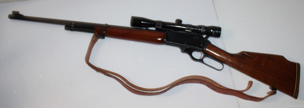 Vtg Marlin 444 Lever Rifle 24" Micro Groove JM Marked 1966 w/ Scope NICE-img-12