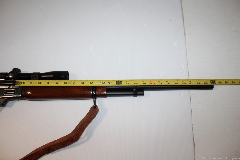 Vtg Marlin 444 Lever Rifle 24" Micro Groove JM Marked 1966 w/ Scope NICE-img-57