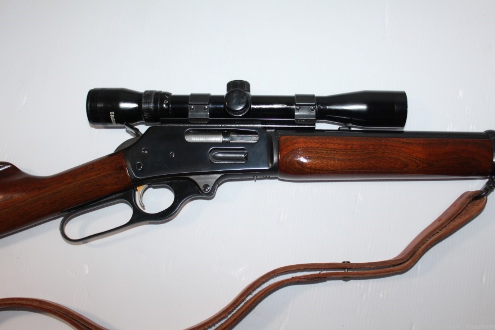 Vtg Marlin 444 Lever Rifle 24" Micro Groove JM Marked 1966 w/ Scope NICE-img-16