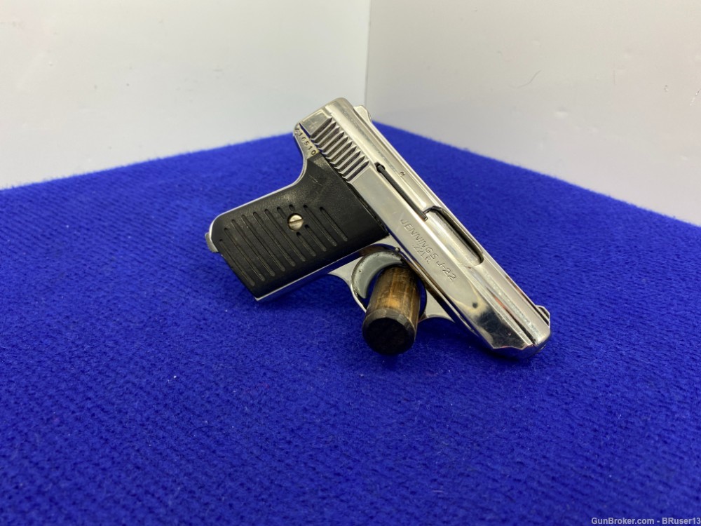 Bryco Arms / Jennings J-22 .22LR Chrome *AWESOME SEMI-AUTOMATIC PISTOL*-img-15