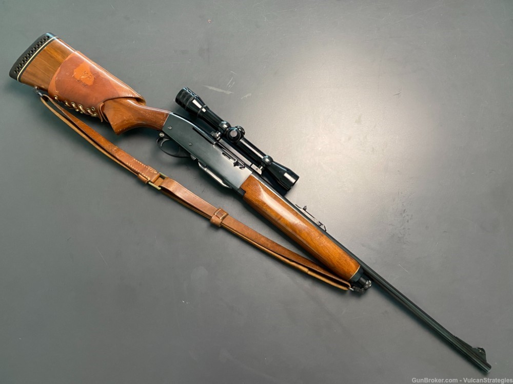 Remington 740 Woodsmaster .280Rem 4xRedfield-Frontier Vintage Rare-img-1