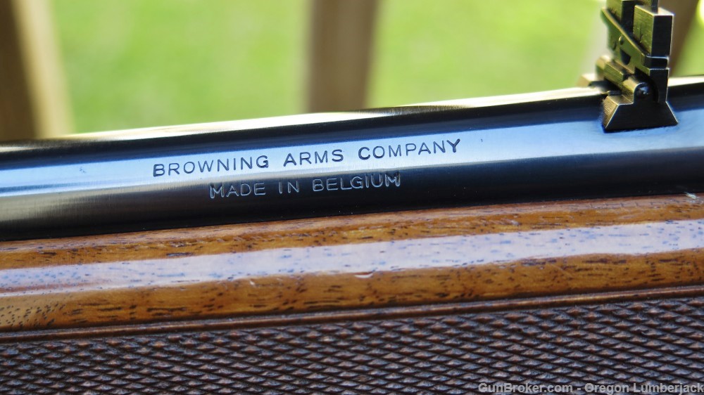 Browning BAR Belgium Made 22" 30-06 Semi-Auto from 1968 Orig. Blue & Nice!-img-29