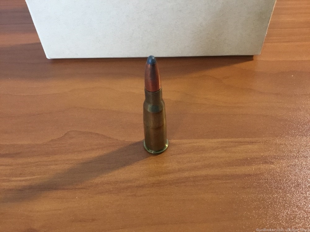 8 mm LEBEL, Remington Kleanbore 170gr. S.P. factory rounds in vintage box-img-2