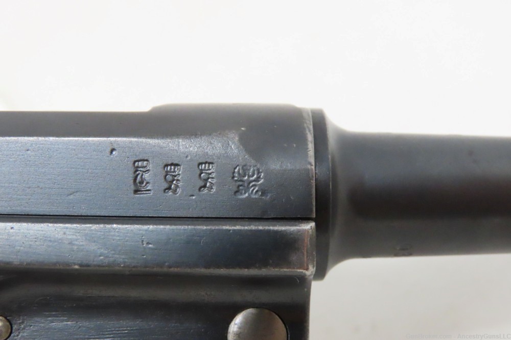 Double Dated 1917/1920 WORLD WAR I DWM 9x19mm GERMAN LUGER Pistol   -img-17