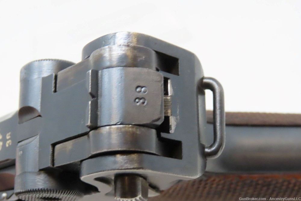 Double Dated 1917/1920 WORLD WAR I DWM 9x19mm GERMAN LUGER Pistol   -img-7
