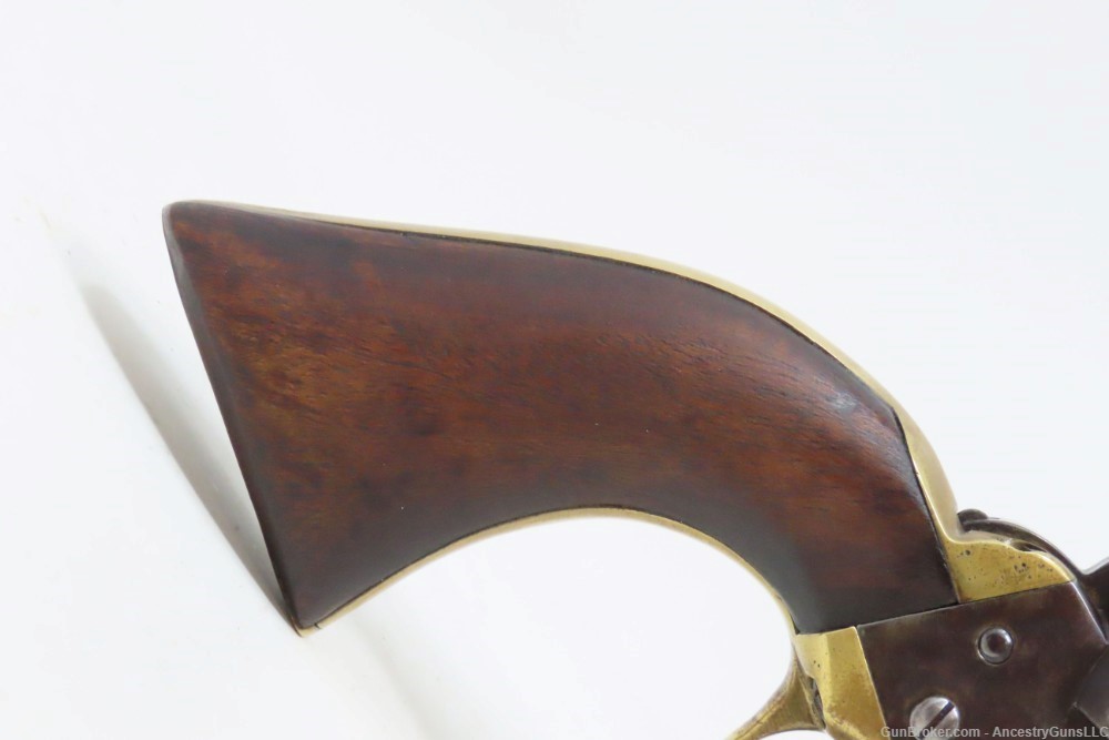 CASED Antique COLT Hartford English DRAGOON .44 Percussion SCARCE Revolver -img-21