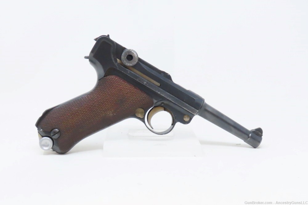 DÜSSELDORF POLICE 1915/1920 DOUBLE DATE LUGER Pistol DWM 9x19mm WWI  II C&R-img-21