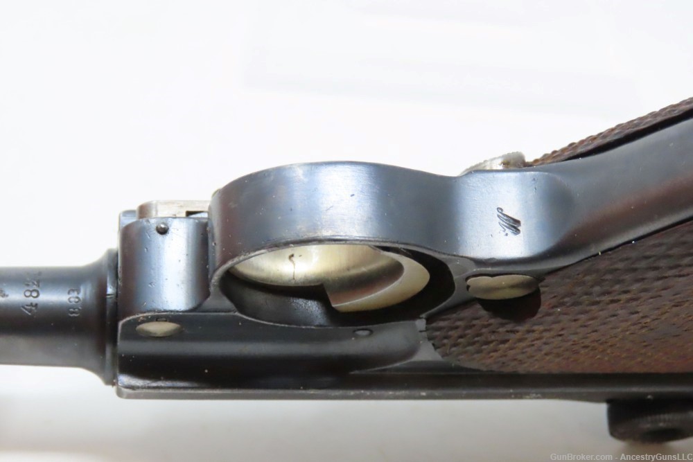 DÜSSELDORF POLICE 1915/1920 DOUBLE DATE LUGER Pistol DWM 9x19mm WWI  II C&R-img-16