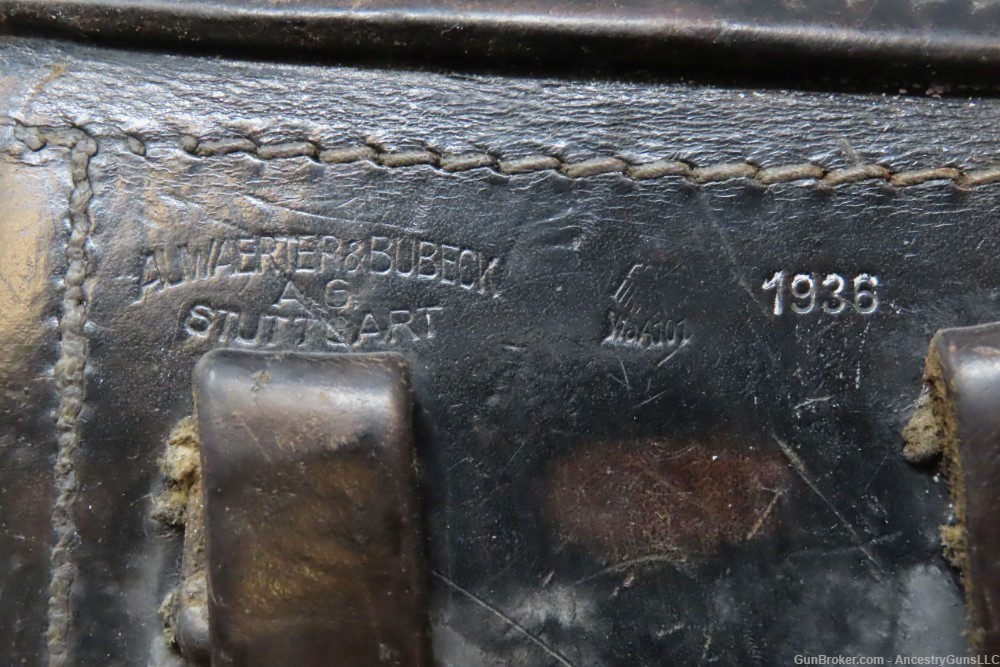 DÜSSELDORF POLICE 1915/1920 DOUBLE DATE LUGER Pistol DWM 9x19mm WWI  II C&R-img-2