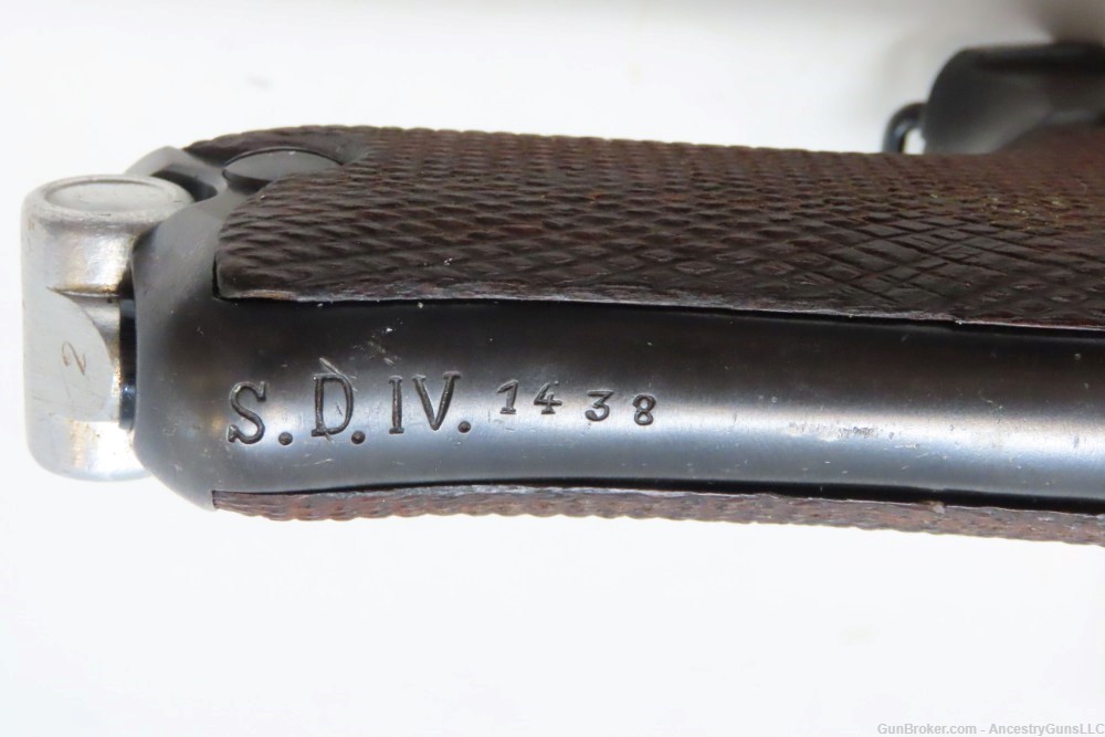 DÜSSELDORF POLICE 1915/1920 DOUBLE DATE LUGER Pistol DWM 9x19mm WWI  II C&R-img-15