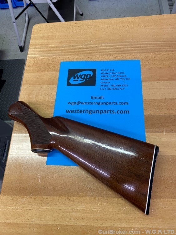 Winchester parts, 1200 walnut stock, as new,  gloss-img-0