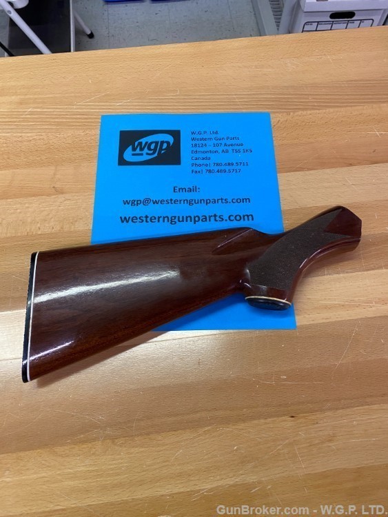 Winchester parts, 1200 walnut stock, as new,  gloss-img-1