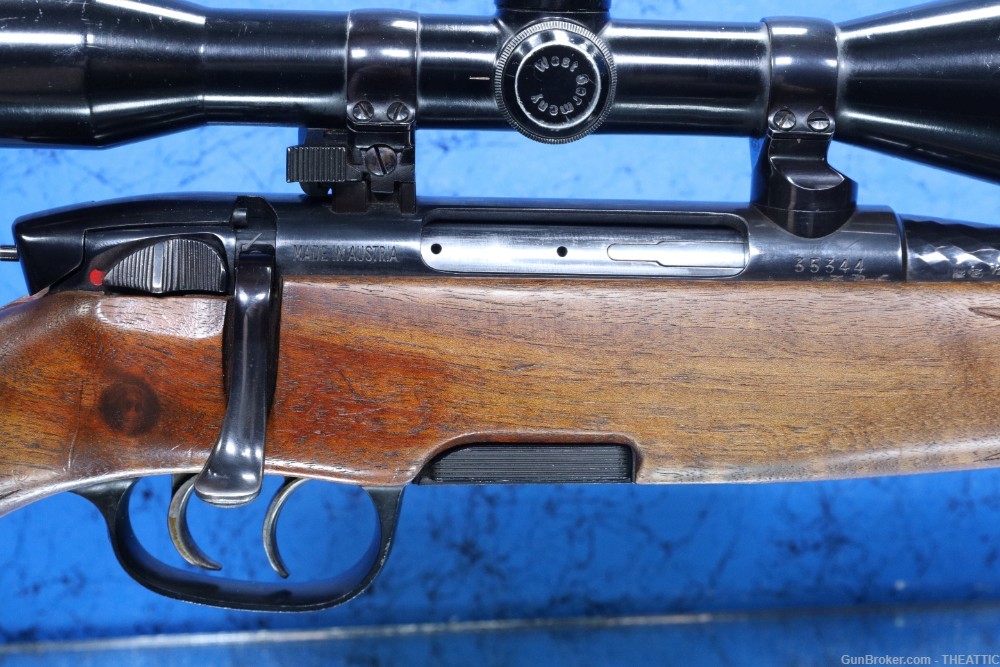 STEYR L 243 WIN BOLT ACTION RIFLE W/ZEISS 6X42 SCOPE, SET TRIGGERS 1972/C&R-img-53