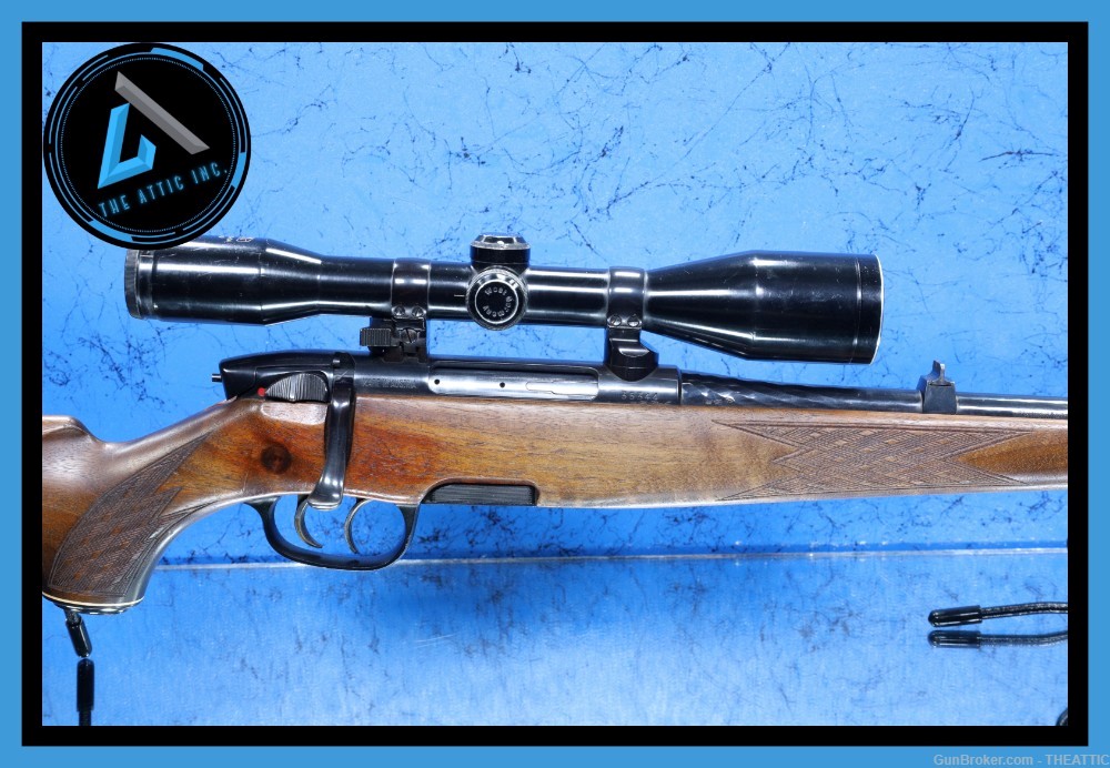 STEYR L 243 WIN BOLT ACTION RIFLE W/ZEISS 6X42 SCOPE, SET TRIGGERS 1972/C&R-img-0