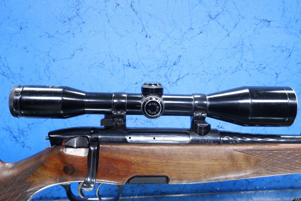 STEYR L 243 WIN BOLT ACTION RIFLE W/ZEISS 6X42 SCOPE, SET TRIGGERS 1972/C&R-img-55