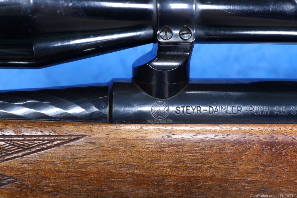 STEYR L 243 WIN BOLT ACTION RIFLE W/ZEISS 6X42 SCOPE, SET TRIGGERS 1972/C&R-img-9
