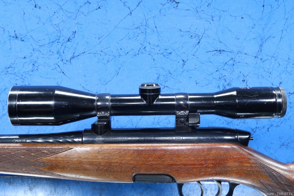 STEYR L 243 WIN BOLT ACTION RIFLE W/ZEISS 6X42 SCOPE, SET TRIGGERS 1972/C&R-img-7