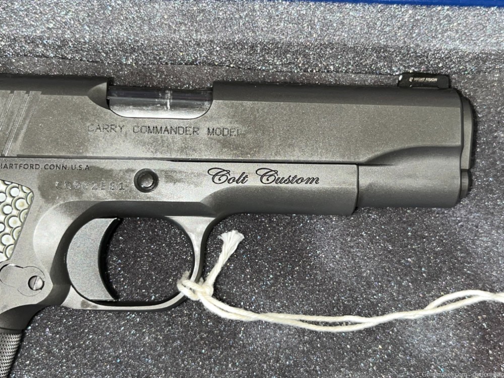 Colt Custom Carry Limited 1911 Commander 9mm O4042CS Grey 4.25" Layaway-img-10