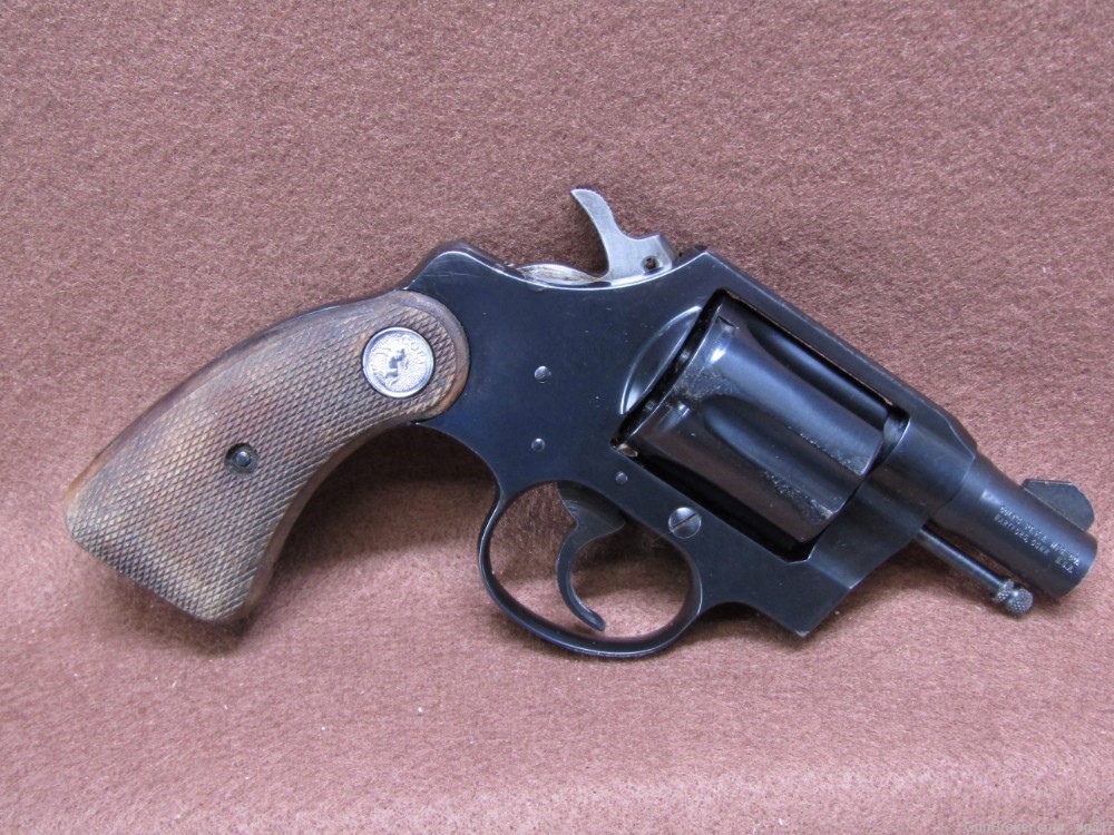 Colt Detective Special 38 SPL 6 Shot Double Action Revolver Made 1964 C&R -img-0