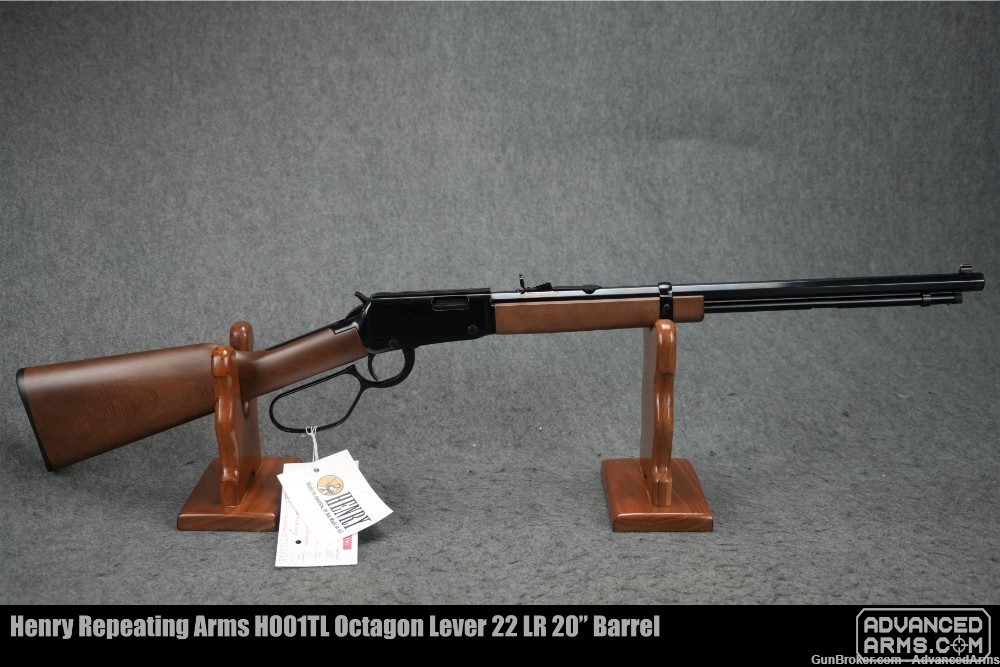 Henry Repeating Arms H001TL Octagon Lever 22 LR 20” Barrel-img-0